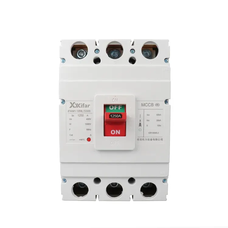 1250a 3poli Tpn 50ka întrerupător de circuit al carcasei modulului